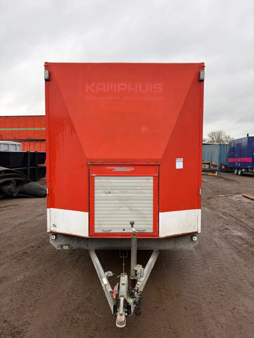 PKW-Anhänger del tipo Sonstige Onbekend decontaminatie aanhanger Peters, Gebrauchtmaschine In Almelo (Immagine 2)