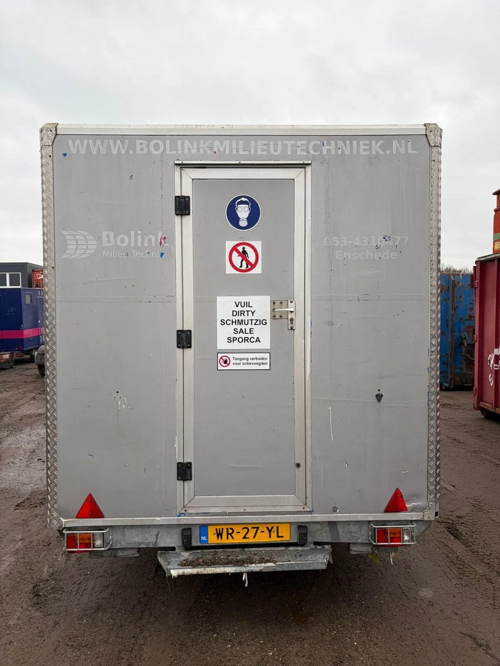 PKW-Anhänger del tipo Sonstige Onbekend decontaminatie aanhanger Roll-on, Gebrauchtmaschine In Almelo (Immagine 7)