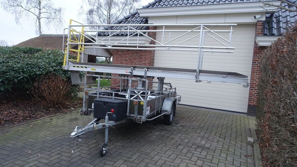 PKW-Anhänger du type Sonstige Onbekend met aluminium loopbrug, Gebrauchtmaschine en IJsselmuiden (Photo 1)