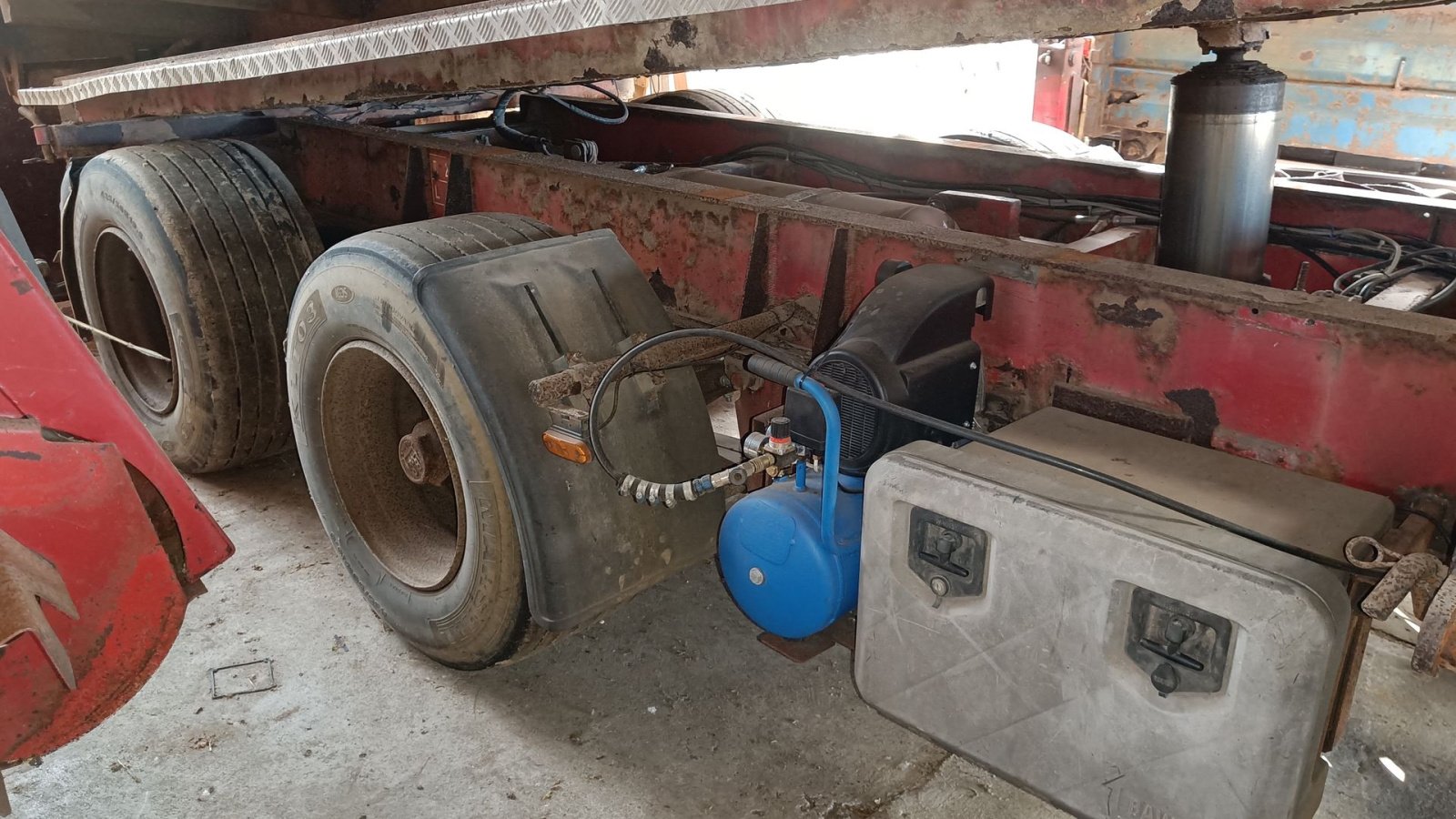 PKW-Anhänger des Typs Sonstige Overførselshænger til container, Gebrauchtmaschine in Egtved (Bild 4)