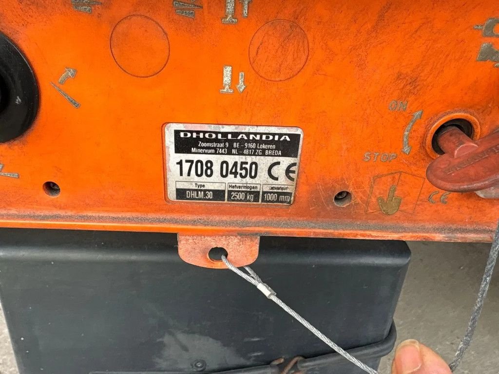 PKW-Anhänger tip Sonstige Pacton Heiwo Dhollandia Laadklep 2500 KG 7.5M BOX NL trailer!, Gebrauchtmaschine in Saasveld (Poză 7)