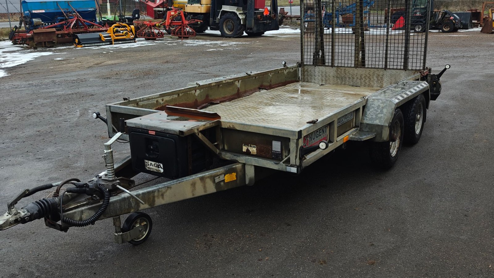 PKW-Anhänger типа Sonstige PT3500 Maskintrailer, Gebrauchtmaschine в Vejen (Фотография 1)