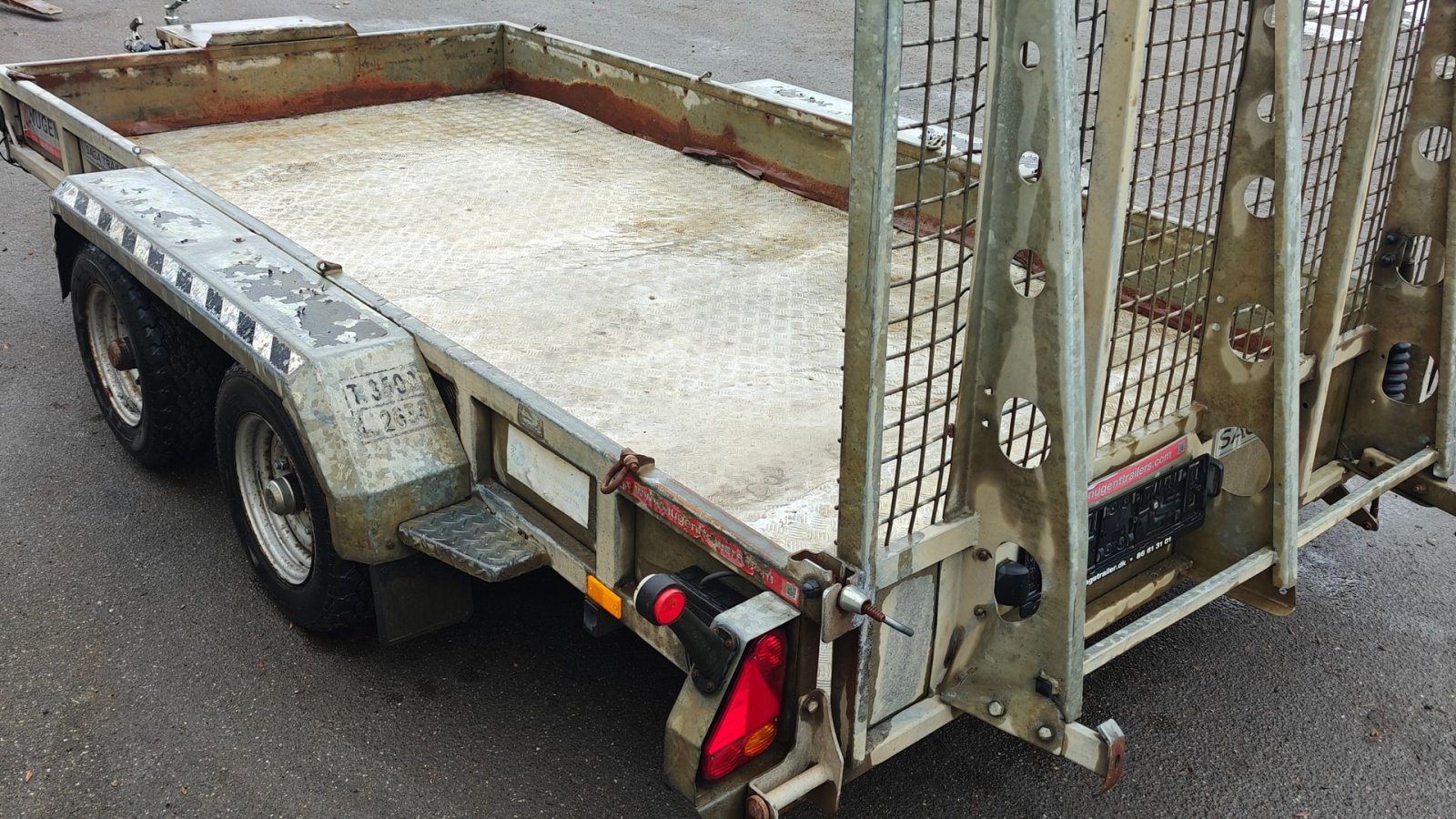 PKW-Anhänger типа Sonstige PT3500 Maskintrailer, Gebrauchtmaschine в Vejen (Фотография 4)