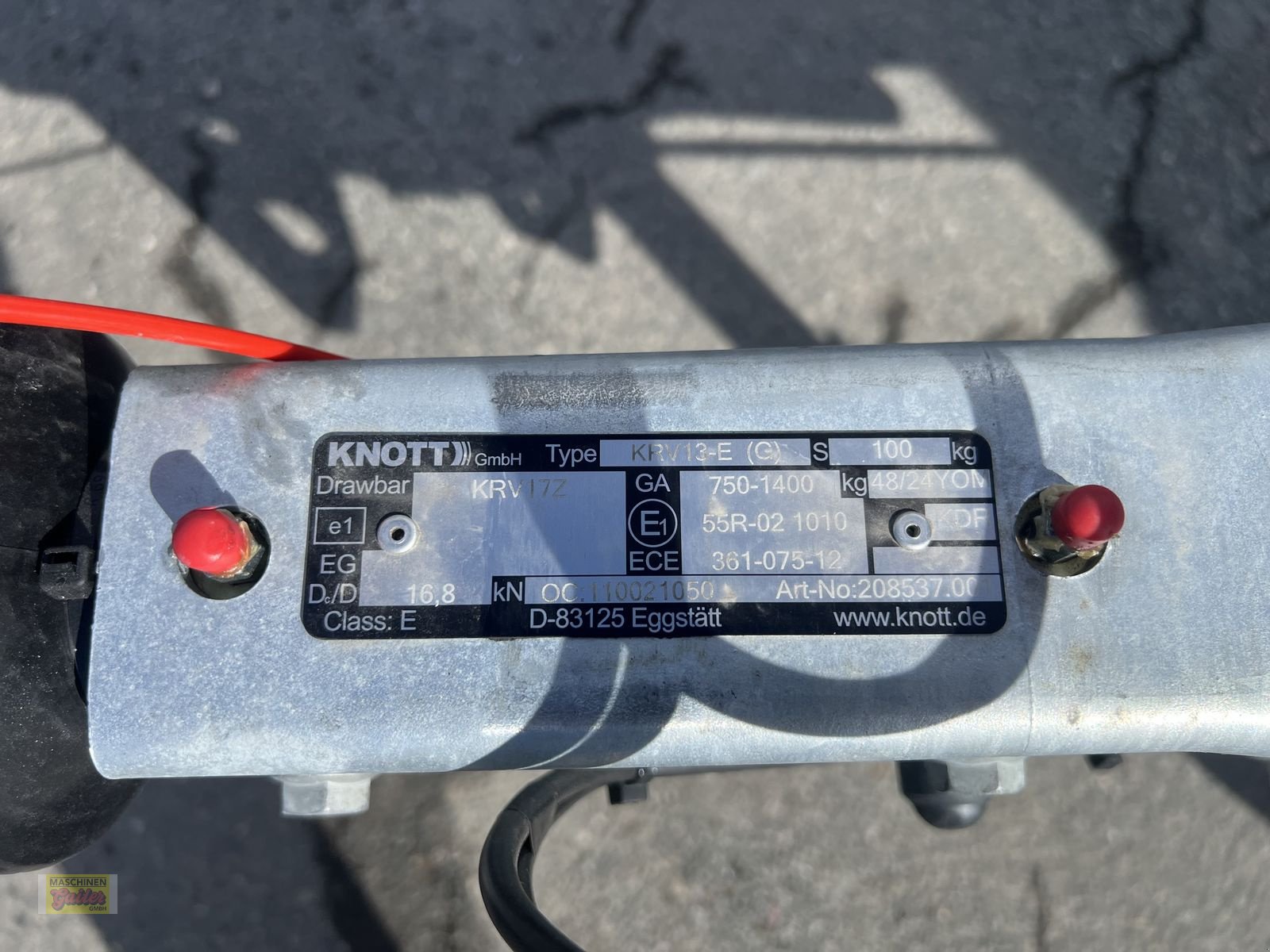 PKW-Anhänger Türe ait Sonstige S 230 G. 135 Ti-K Compact 1200 KD; 2230x1300mm, Neumaschine içinde Kötschach (resim 15)