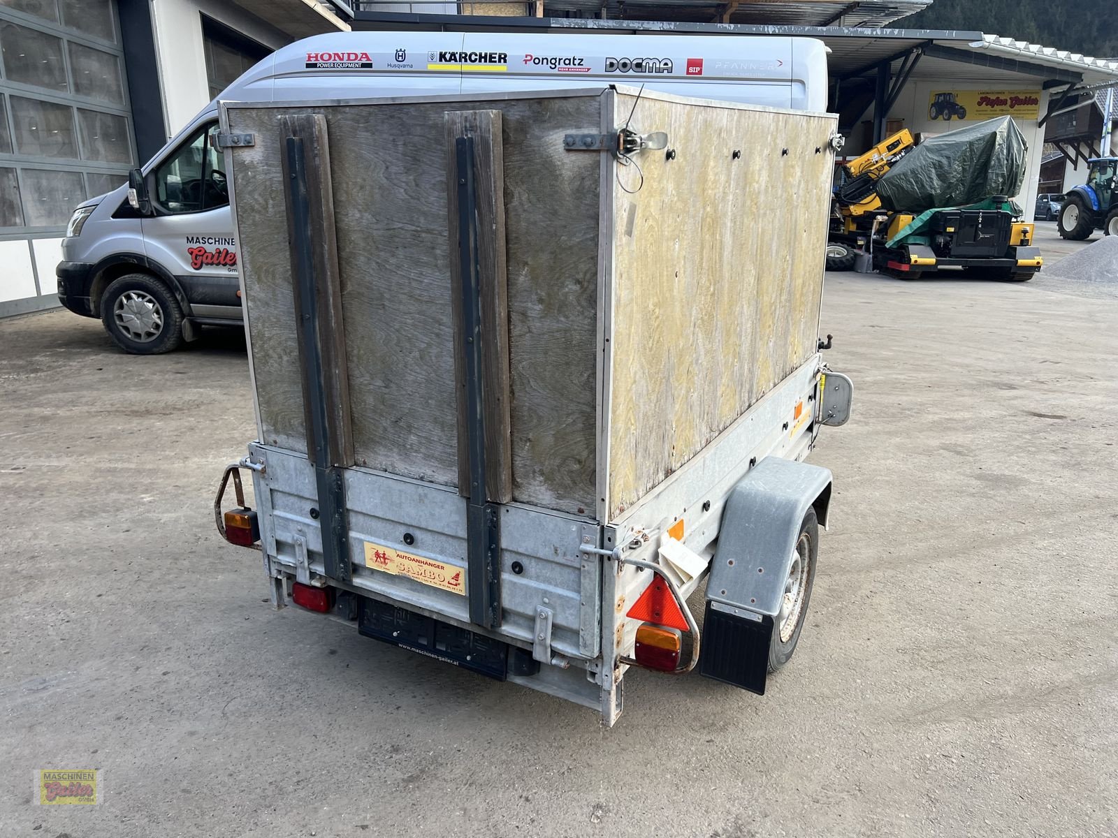 PKW-Anhänger typu Sonstige Sambo 520H 195 x 115 cm gebremst, Gebrauchtmaschine v Kötschach (Obrázek 4)