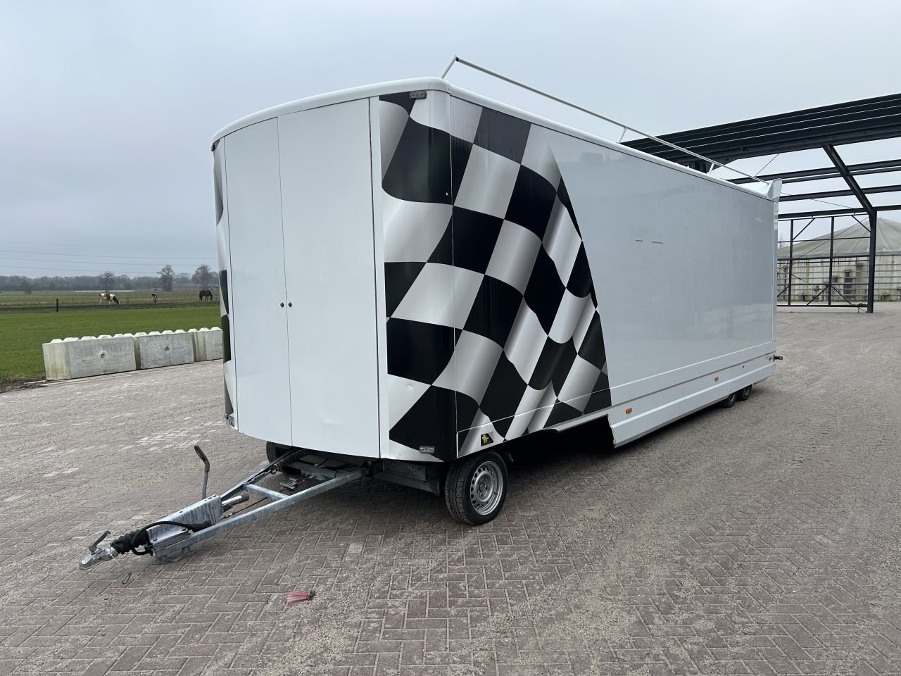 PKW-Anhänger typu Sonstige schamel aanhangwagen 3.5 Ton SCHULER met TENT, Gebrauchtmaschine v Putten (Obrázek 4)