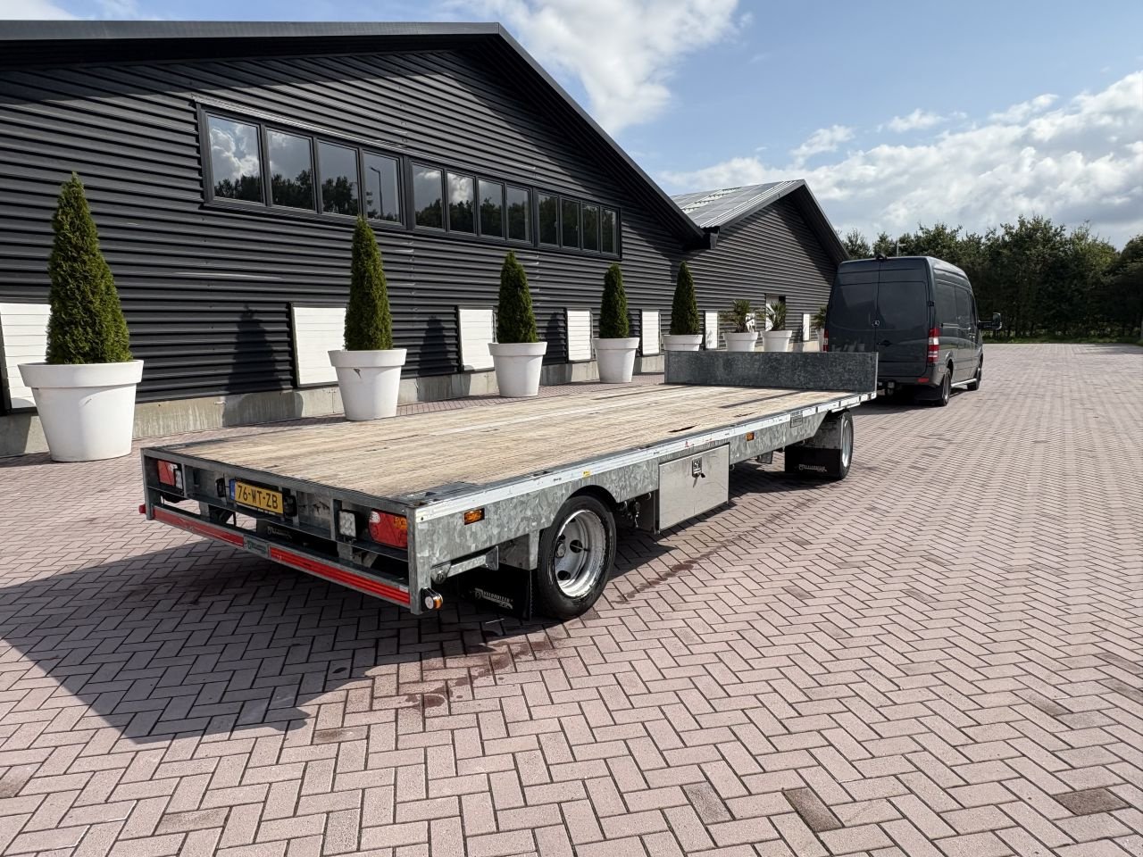 PKW-Anhänger des Typs Sonstige schamel aanhangwagen luchtgeremd VELDHUIZEN 11 TON, Gebrauchtmaschine in Putten (Bild 5)