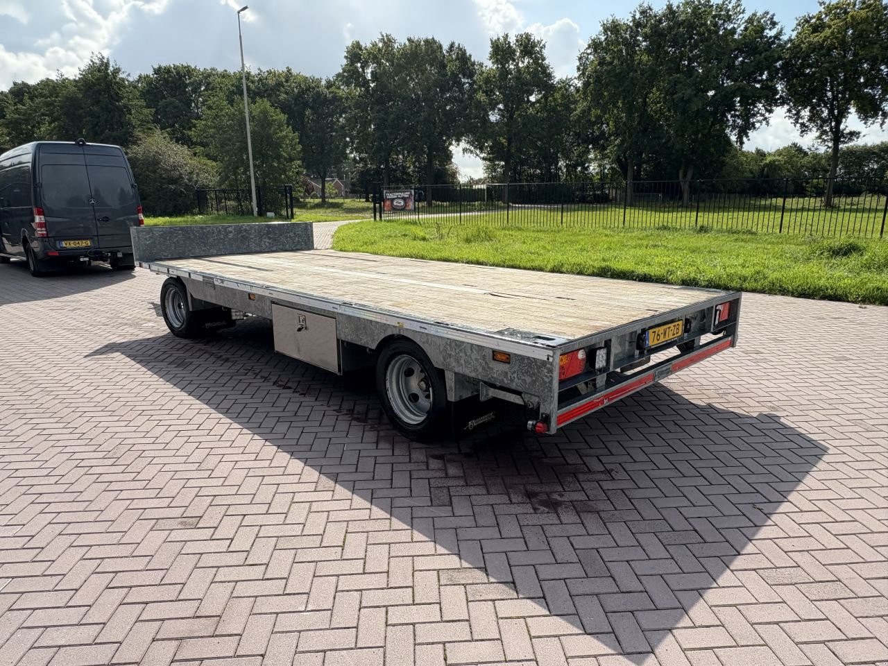 PKW-Anhänger des Typs Sonstige schamel aanhangwagen luchtgeremd VELDHUIZEN 11 TON, Gebrauchtmaschine in Putten (Bild 4)