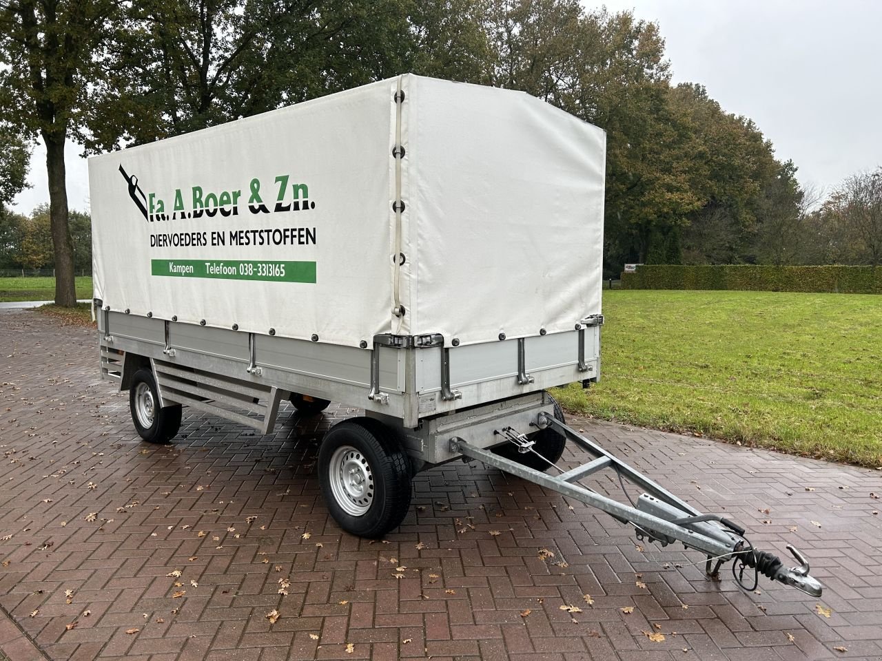 PKW-Anhänger typu Sonstige schamel aanhangwagen vlak huif 3500 kg alu Ultra-Lite, Gebrauchtmaschine v Putten (Obrázek 5)