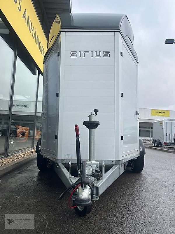 PKW-Anhänger Türe ait Sonstige Sirius S.77 2 Pferdeanhänger Alu 1 Hand TOP, Gebrauchtmaschine içinde Gevelsberg (resim 3)
