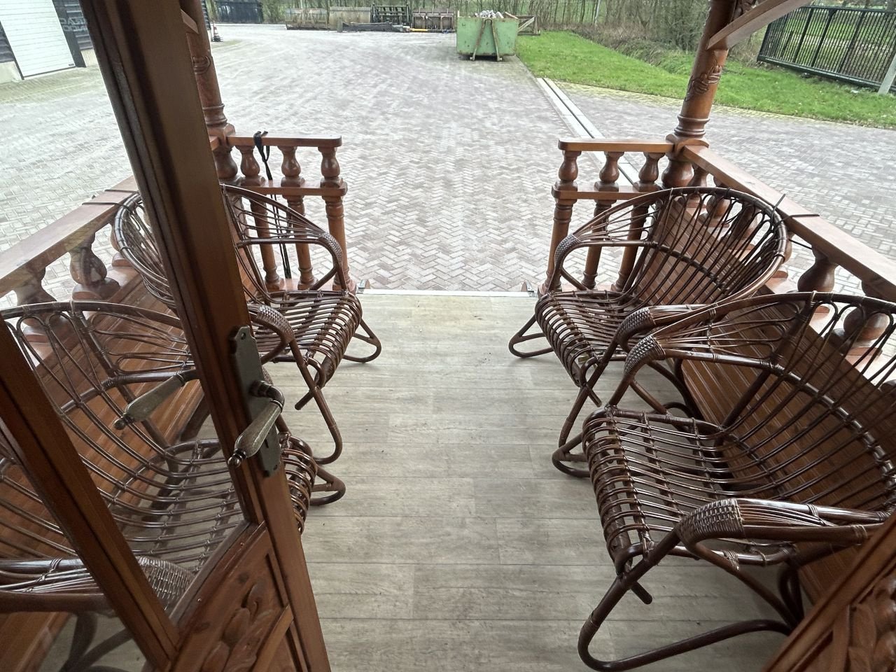 PKW-Anhänger Türe ait Sonstige tiny house be camper oplegger 8 ton KUIPER, Gebrauchtmaschine içinde Putten (resim 11)