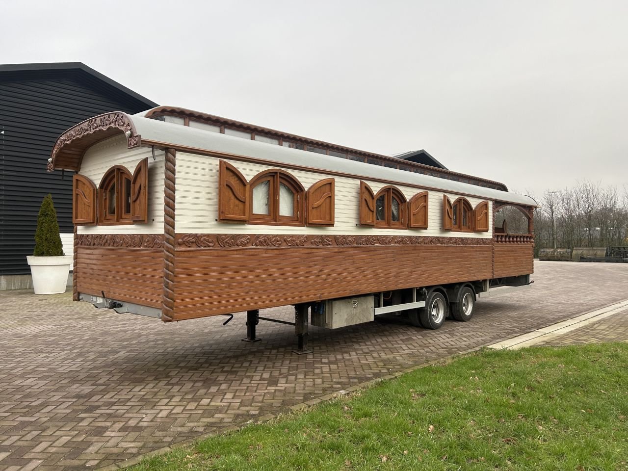 PKW-Anhänger Türe ait Sonstige tiny house be camper oplegger 8 ton KUIPER, Gebrauchtmaschine içinde Putten (resim 5)