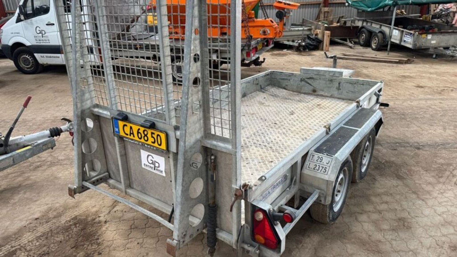 PKW-Anhänger des Typs Sonstige TP300-dlp, Gebrauchtmaschine in Rødovre (Bild 4)