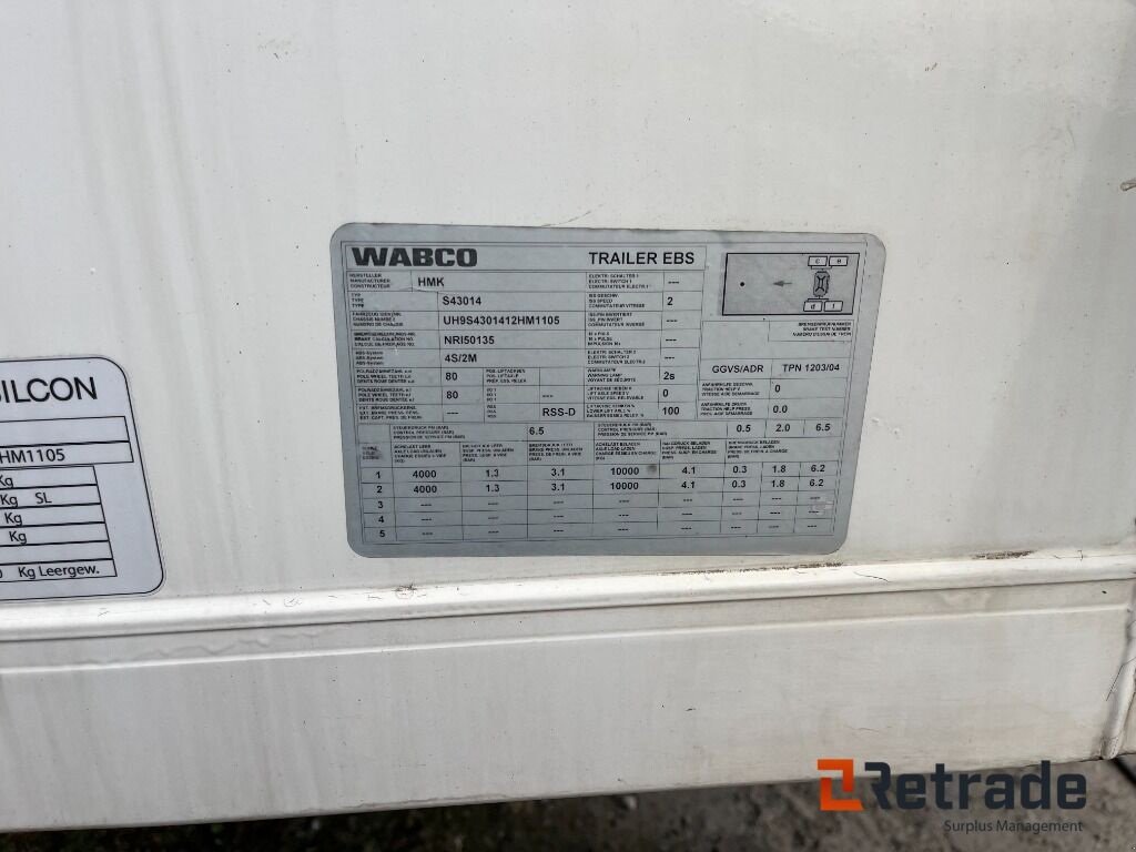 PKW-Anhänger типа Sonstige Trailer HMK S 43014 - MST 14/2, Gebrauchtmaschine в Rødovre (Фотография 4)