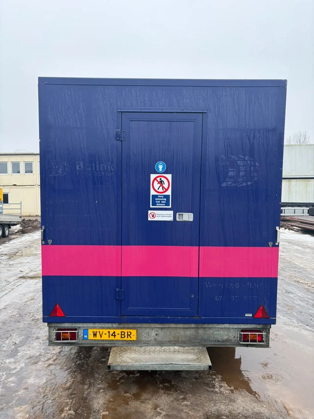 PKW-Anhänger del tipo Sonstige Verdonk decontaminatie aanhanger, Gebrauchtmaschine In Almelo (Immagine 7)