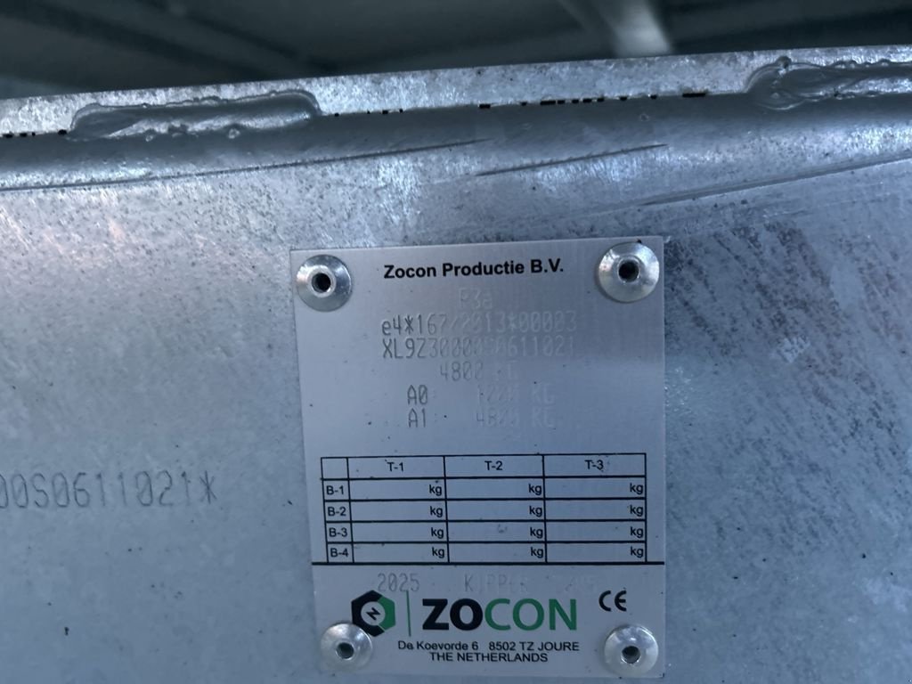 PKW-Anhänger типа Sonstige ZOCON KIPPER ZO45 met oplooprem, Neumaschine в Bladel (Фотография 6)