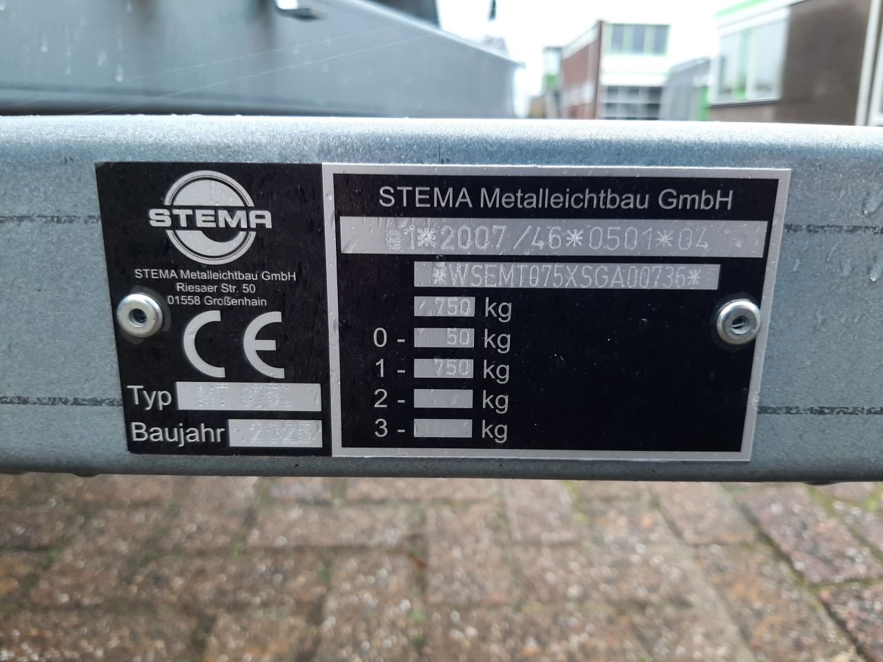 PKW-Anhänger a típus Stema MT750 BS2, Neumaschine ekkor: Hardegarijp (Kép 10)