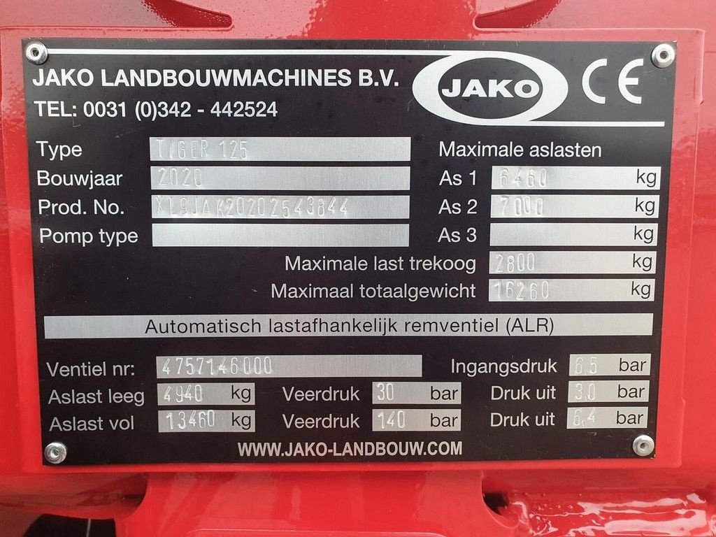 PKW-Anhänger vrste Tiger 125, Neumaschine v Goudriaan (Slika 9)