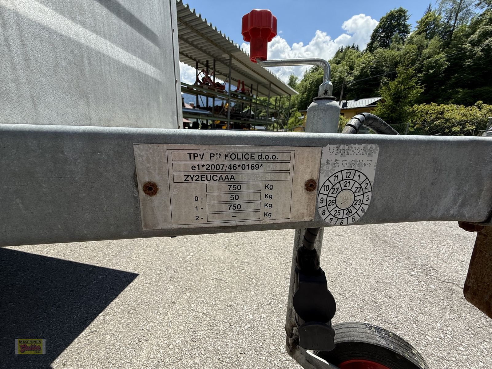 PKW-Anhänger des Typs TPV EUC Anhänger mit Hardtop ungebremst, Gebrauchtmaschine in Kötschach (Bild 8)