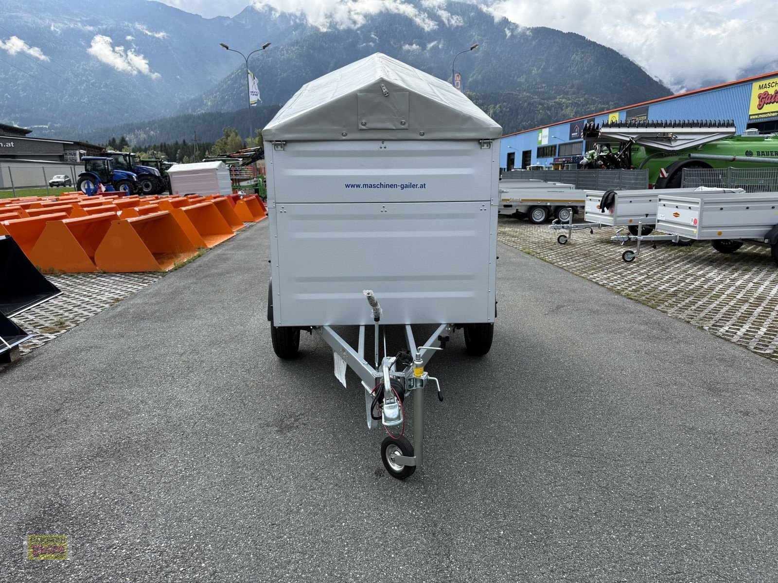 PKW-Anhänger Türe ait TPV KT EB2/3 Plus Kleinviehanhänger, Neumaschine içinde Kötschach (resim 5)