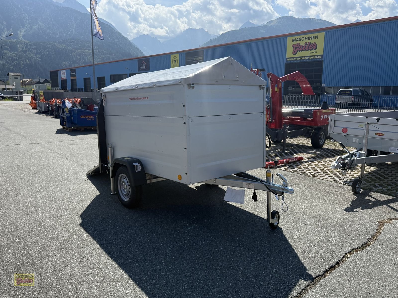 PKW-Anhänger Türe ait TPV KT Eu2/3 Plus Kleinviehanhänger, 750 kg, Neumaschine içinde Kötschach (resim 9)