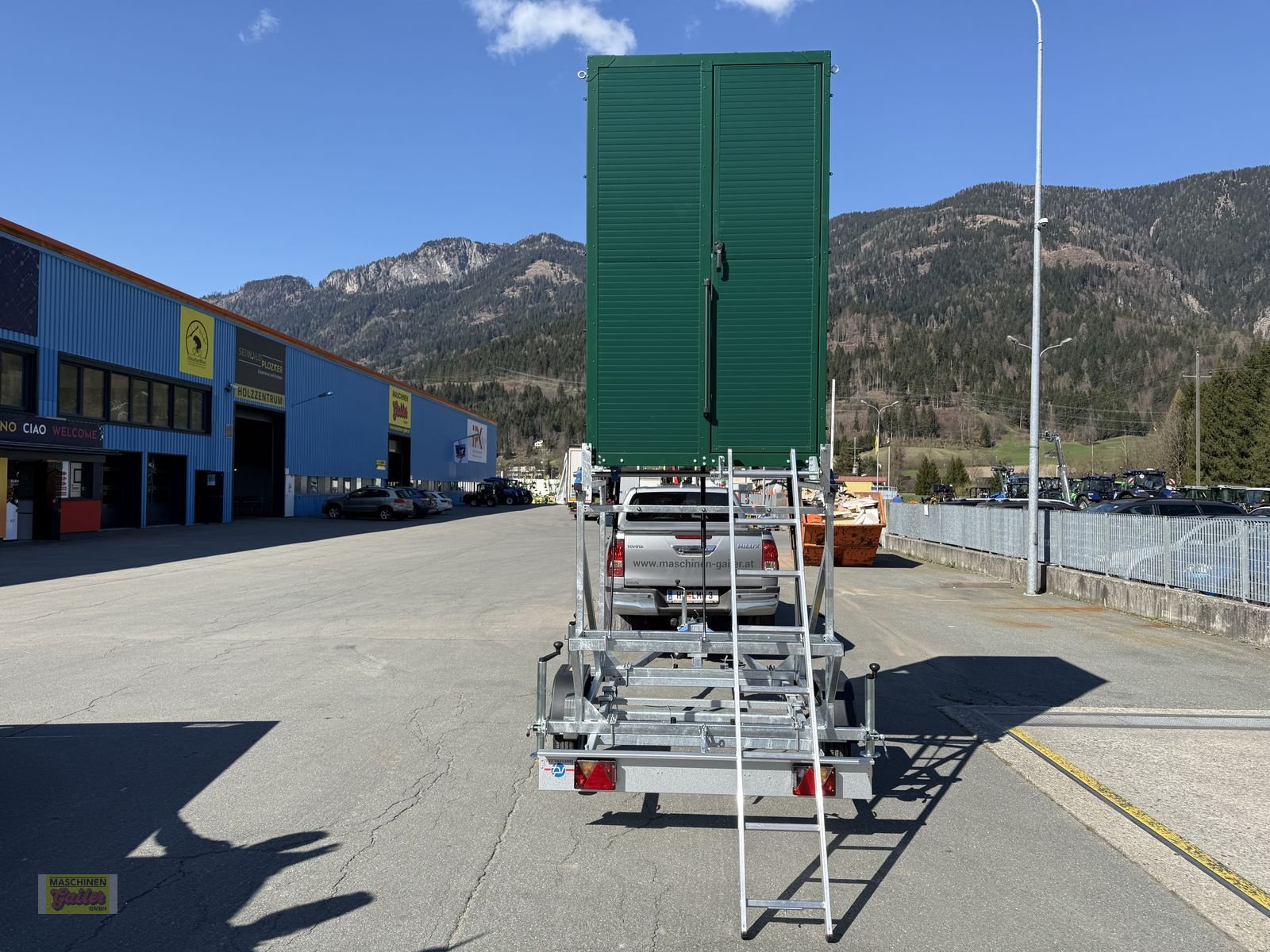 PKW-Anhänger Türe ait TPV Mobile Jagdkanzel, Neumaschine içinde Kötschach (resim 2)