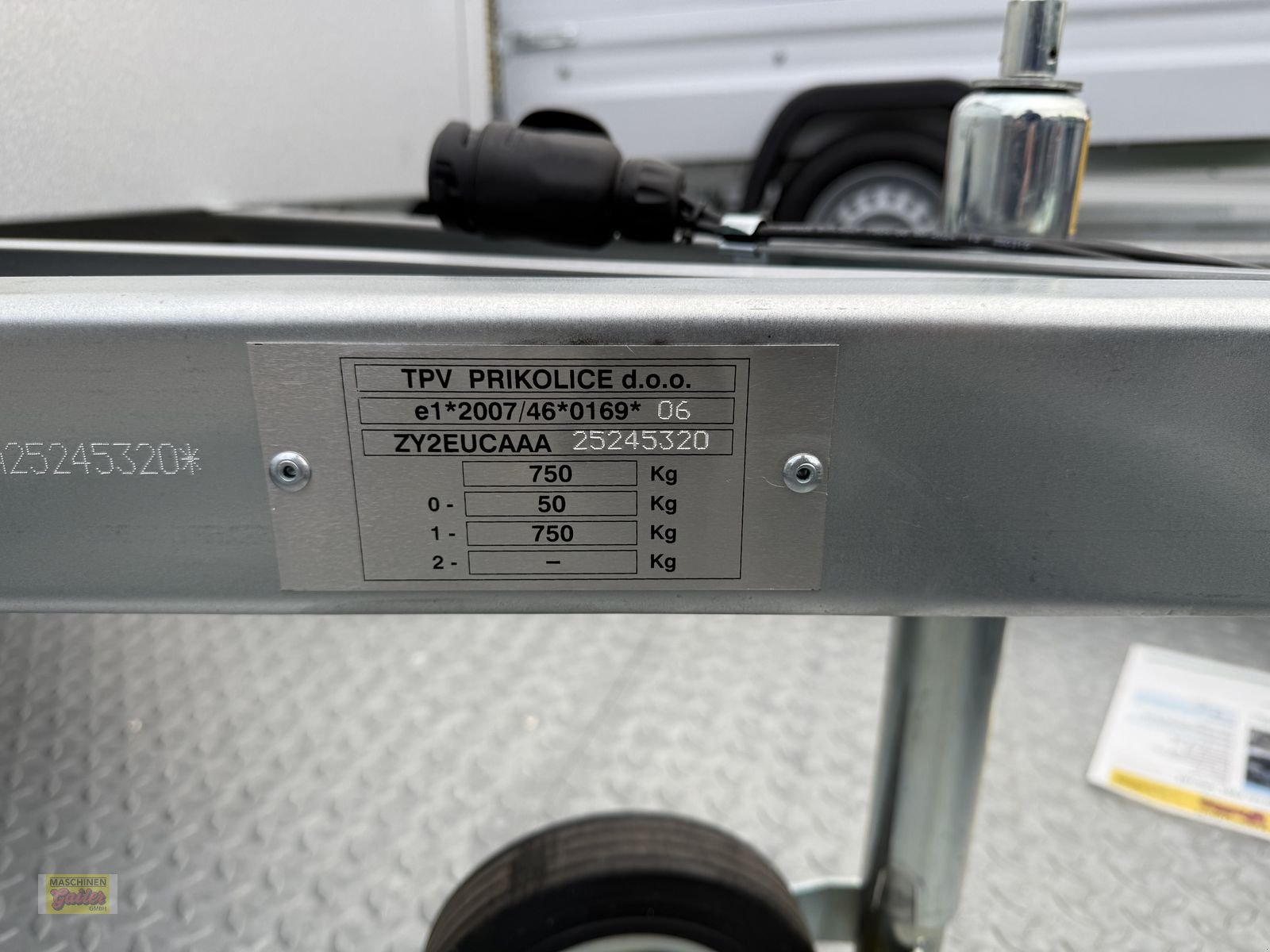 PKW-Anhänger a típus TPV TL-EU2 Einachs - PKW Anhänger, Neumaschine ekkor: Kötschach (Kép 4)