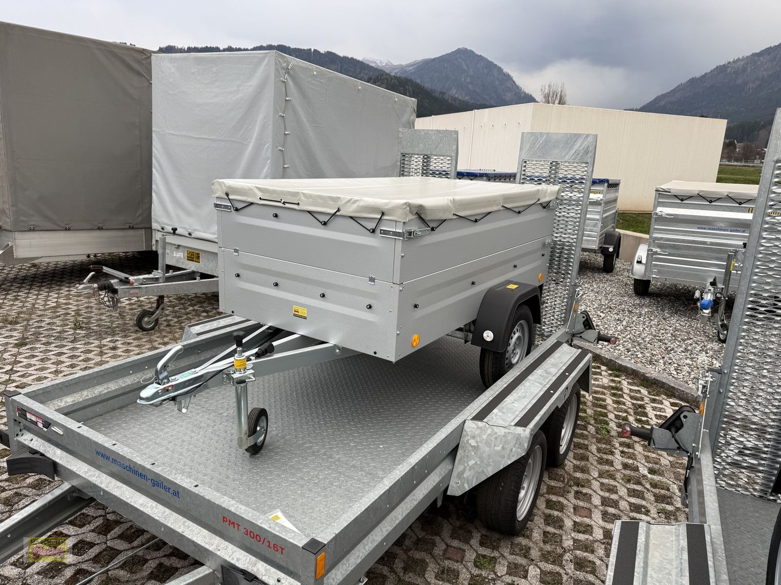 PKW-Anhänger a típus TPV TL-EU2 Einachs - PKW Anhänger, Neumaschine ekkor: Kötschach (Kép 1)