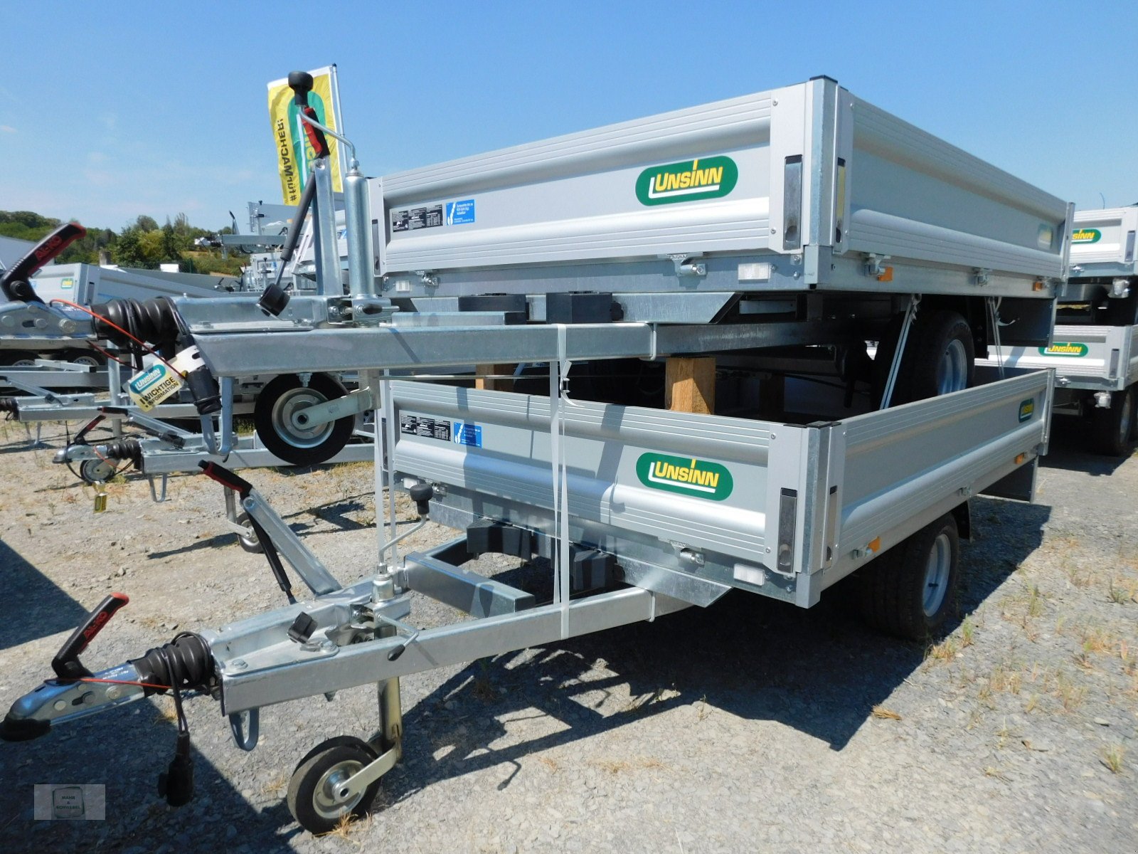 PKW-Anhänger Türe ait Unsinn WEB 20, Neumaschine içinde Gross-Bieberau (resim 1)