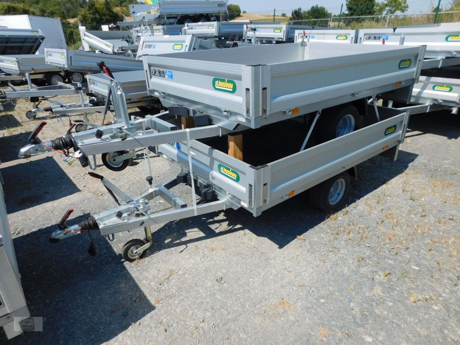 PKW-Anhänger Türe ait Unsinn WEB 20, Neumaschine içinde Gross-Bieberau (resim 2)