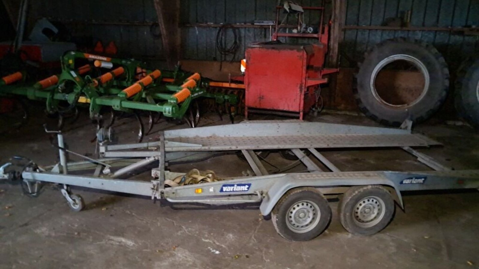 PKW-Anhänger of the type Variant 2004a4 2 akslet biltrailer m. tip og hejs, Gebrauchtmaschine in Rødovre (Picture 2)