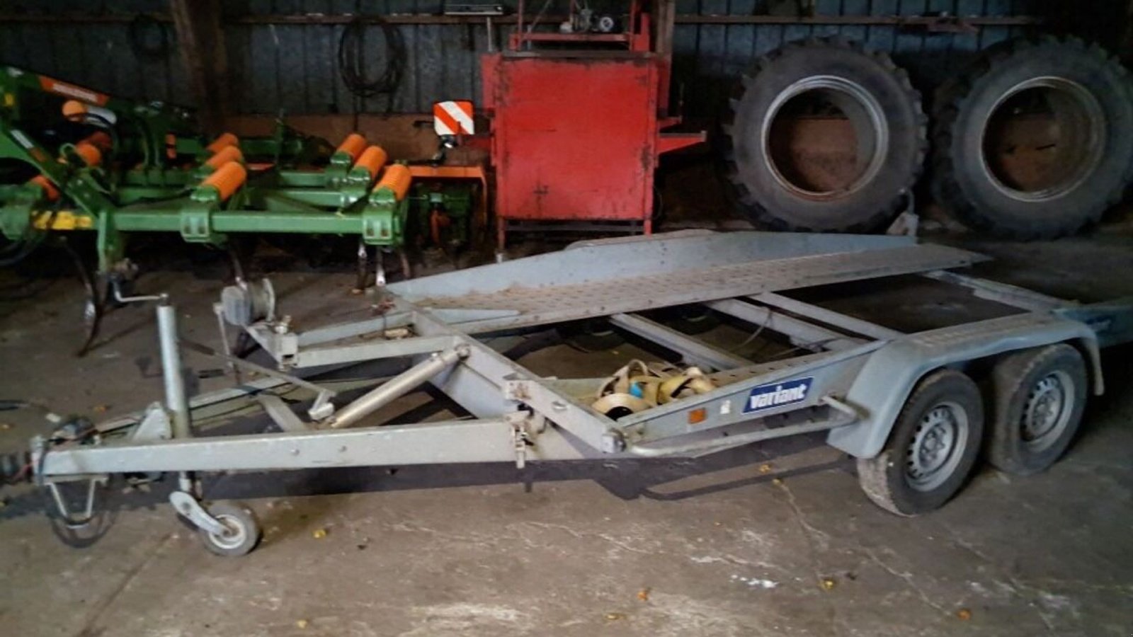 PKW-Anhänger of the type Variant 2004a4 2 akslet biltrailer m. tip og hejs, Gebrauchtmaschine in Rødovre (Picture 1)