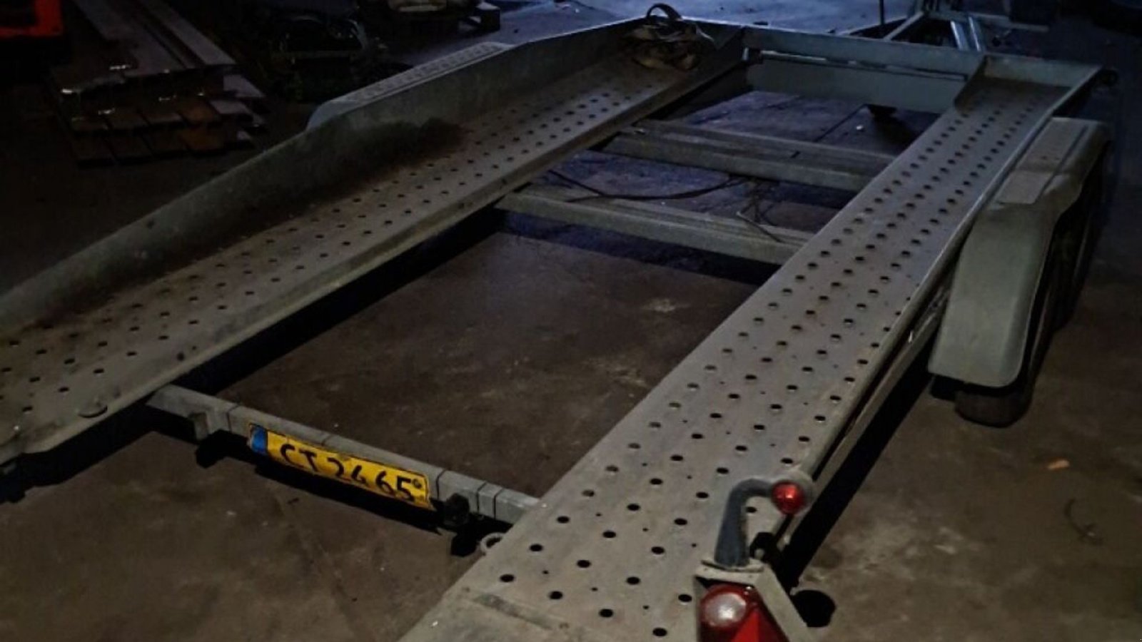 PKW-Anhänger of the type Variant 2004a4 2 akslet biltrailer m. tip og hejs, Gebrauchtmaschine in Rødovre (Picture 4)