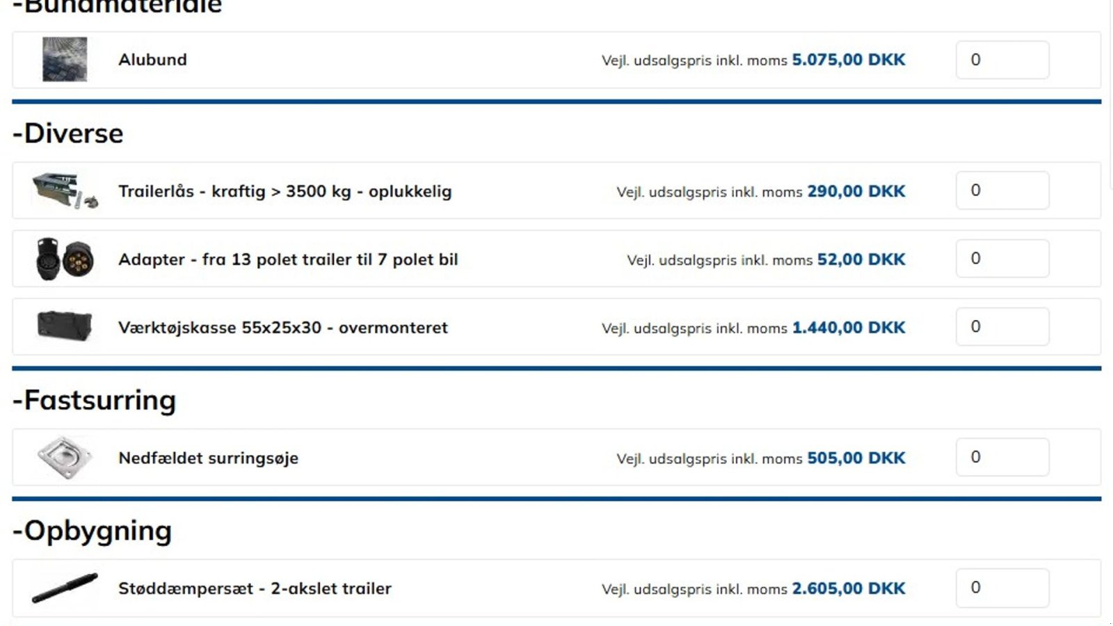 PKW-Anhänger del tipo Variant 2015 M2, Gebrauchtmaschine In Vrå (Immagine 14)