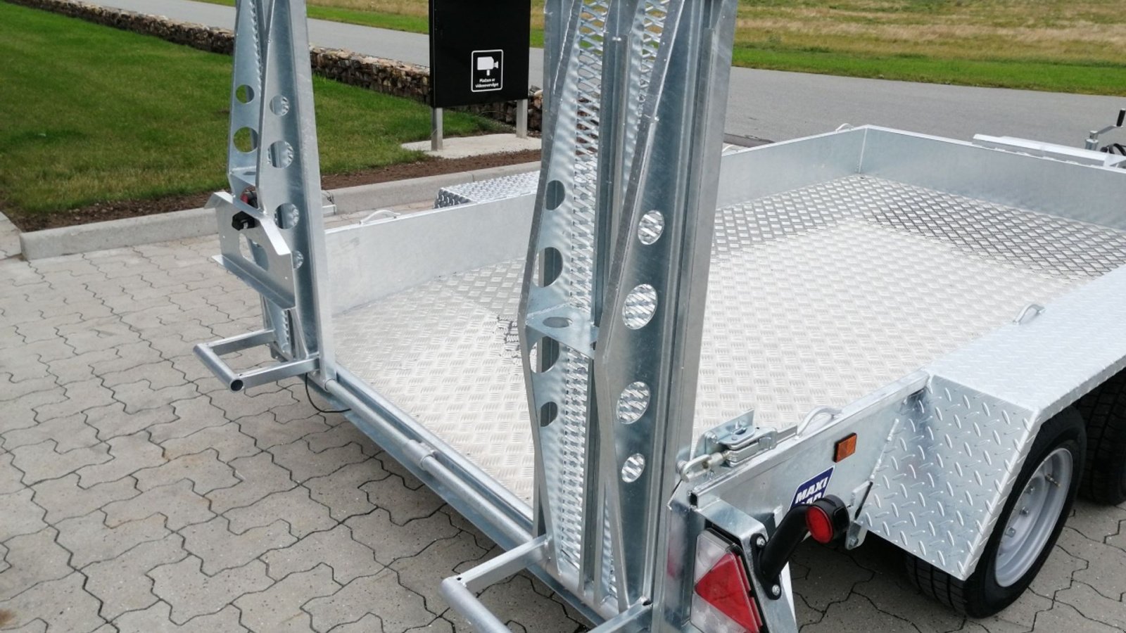 PKW-Anhänger a típus Variant 3516 B3 Beavertail, Gebrauchtmaschine ekkor: Vrå (Kép 4)