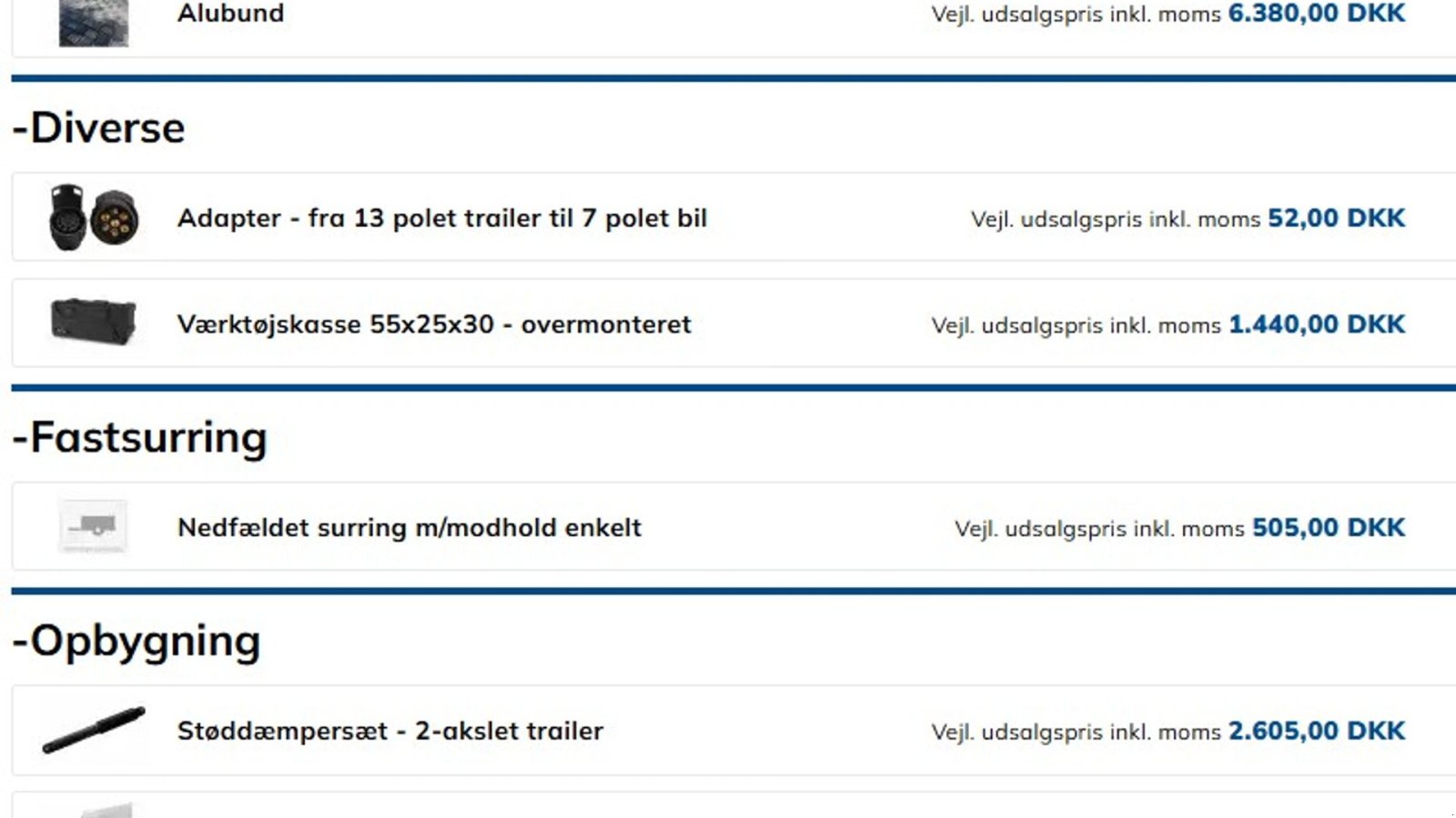 PKW-Anhänger a típus Variant 3516 B3 Beavertail, Gebrauchtmaschine ekkor: Vrå (Kép 10)