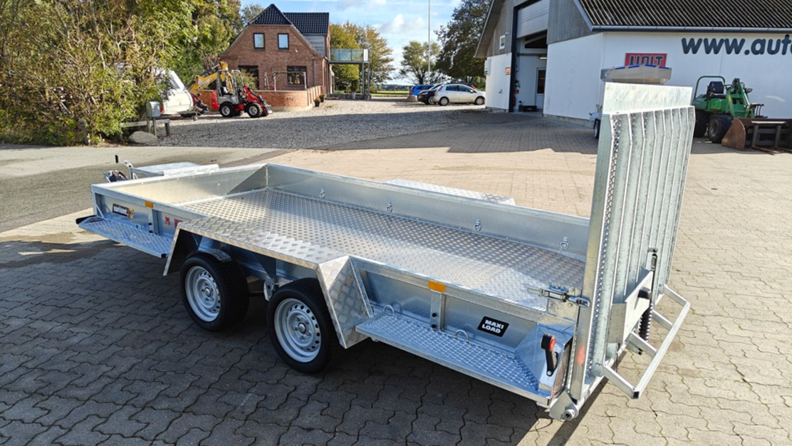 PKW-Anhänger a típus Variant 3518 B4 Beavertail, Gebrauchtmaschine ekkor: Vrå (Kép 5)