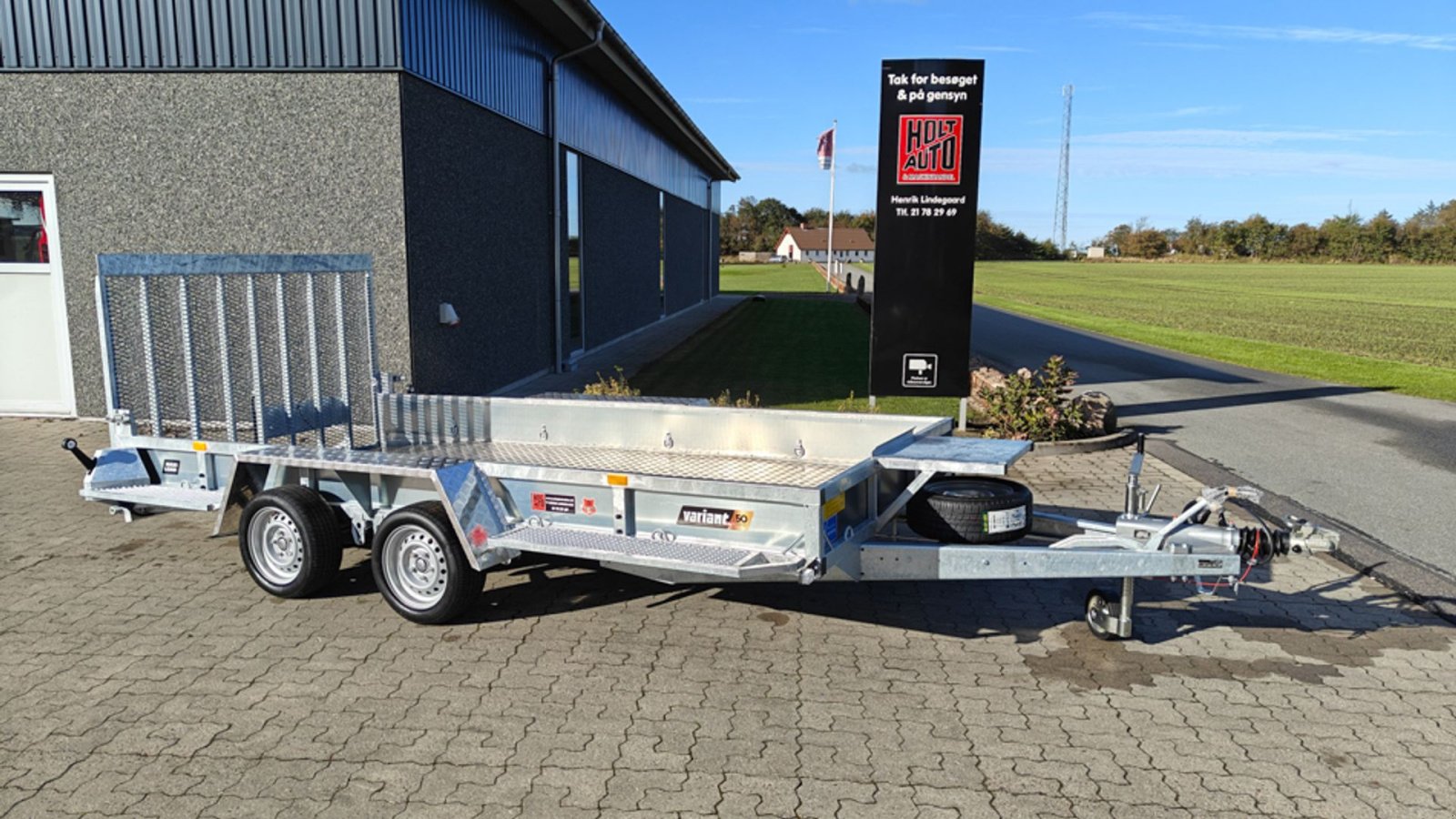 PKW-Anhänger tip Variant 3518 B4, Gebrauchtmaschine in Vrå (Poză 1)