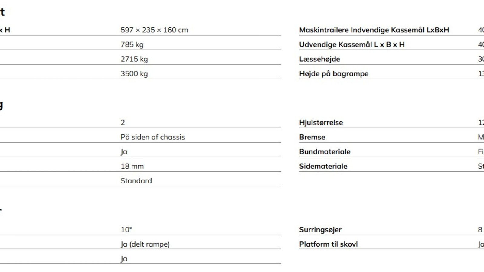 PKW-Anhänger tip Variant 3518 B4, Gebrauchtmaschine in Vrå (Poză 11)