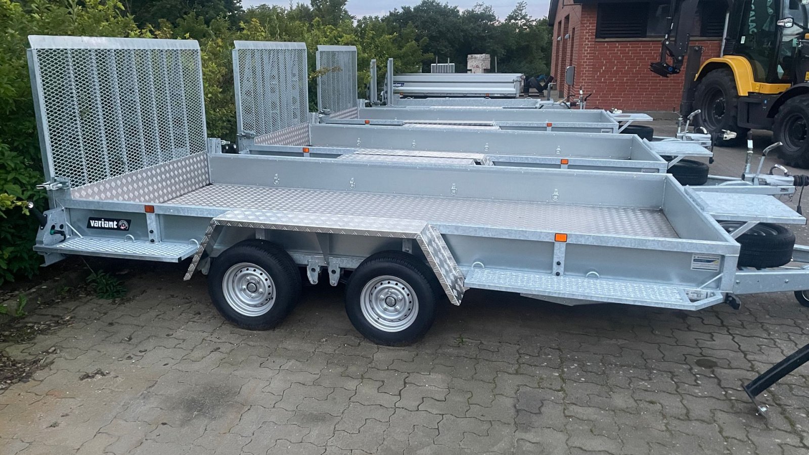 PKW-Anhänger Türe ait Variant 3518 M4, Gebrauchtmaschine içinde Roslev (resim 3)