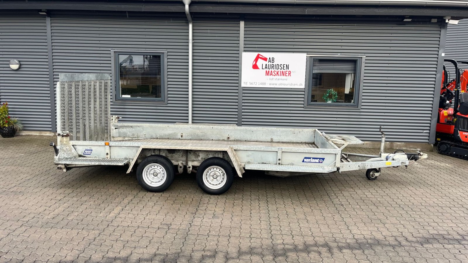 PKW-Anhänger des Typs Variant 3518b4 4m 3500kg maskintrailer, Gebrauchtmaschine in Rønnede (Bild 1)