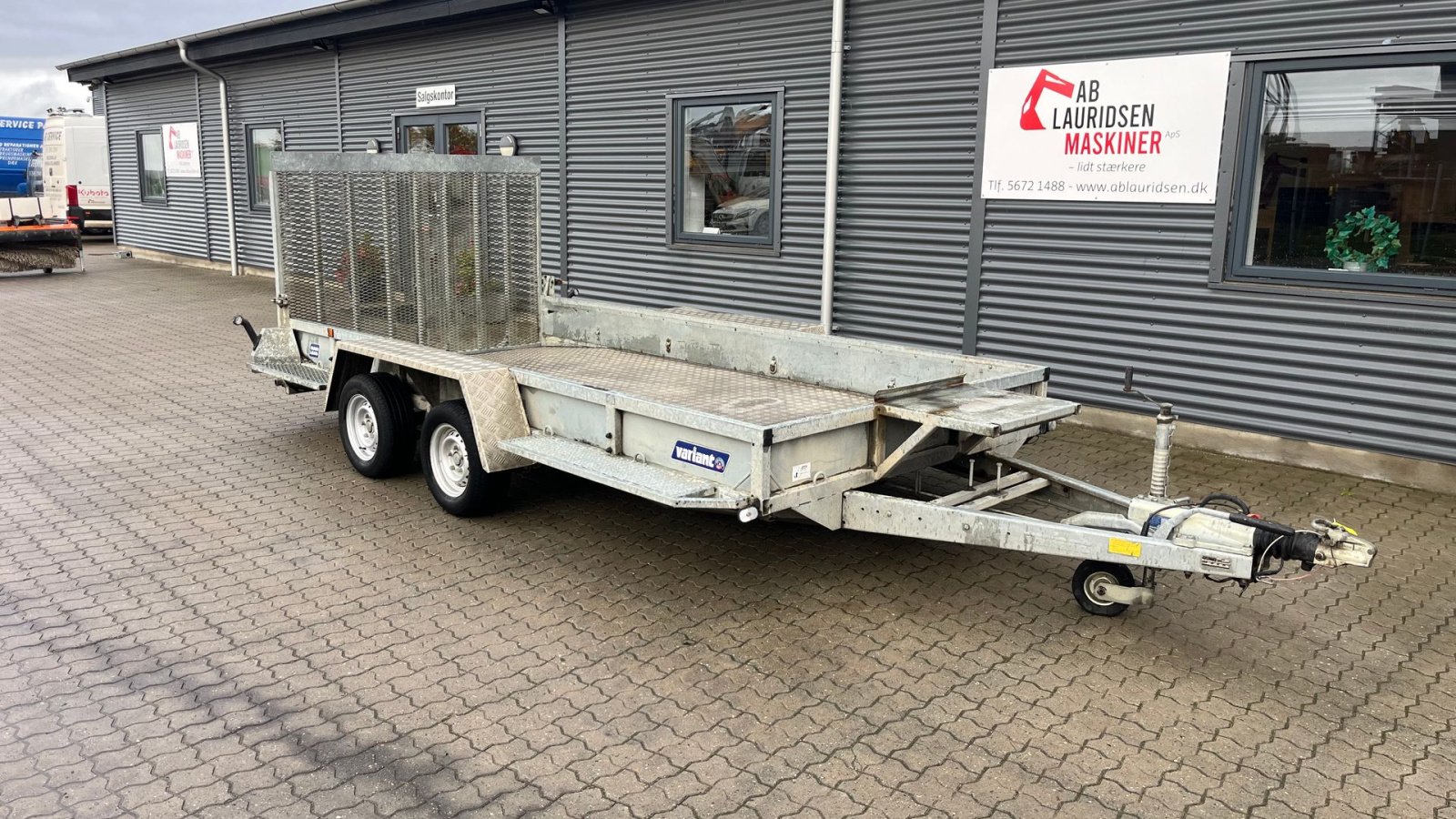 PKW-Anhänger des Typs Variant 3518b4 4m 3500kg maskintrailer, Gebrauchtmaschine in Rønnede (Bild 2)