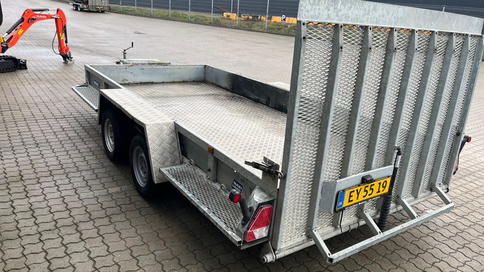 PKW-Anhänger des Typs Variant 3518b4 4m 3500kg maskintrailer, Gebrauchtmaschine in Rønnede (Bild 8)