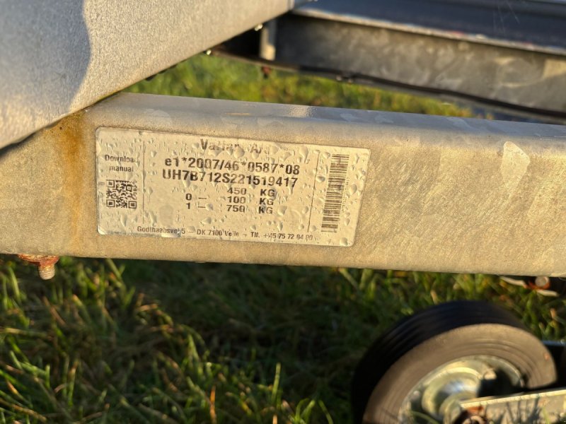 PKW-Anhänger типа Variant 712s2, Gebrauchtmaschine в Holstebro (Фотография 1)