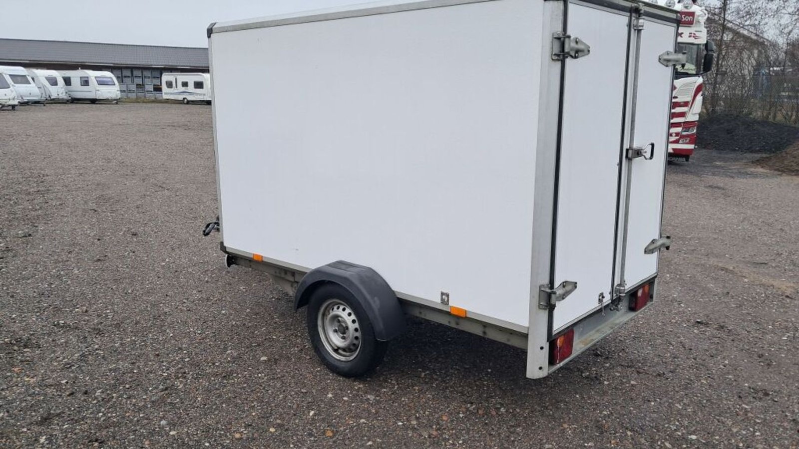 PKW-Anhänger des Typs Variant B715c2-door Cargotrailer, Gebrauchtmaschine in Rødovre (Bild 4)