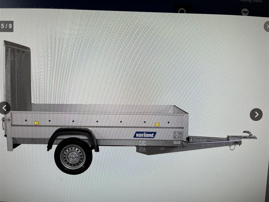 PKW-Anhänger Türe ait Variant Gittersider til trailer, Gebrauchtmaschine içinde Rønnede (resim 10)