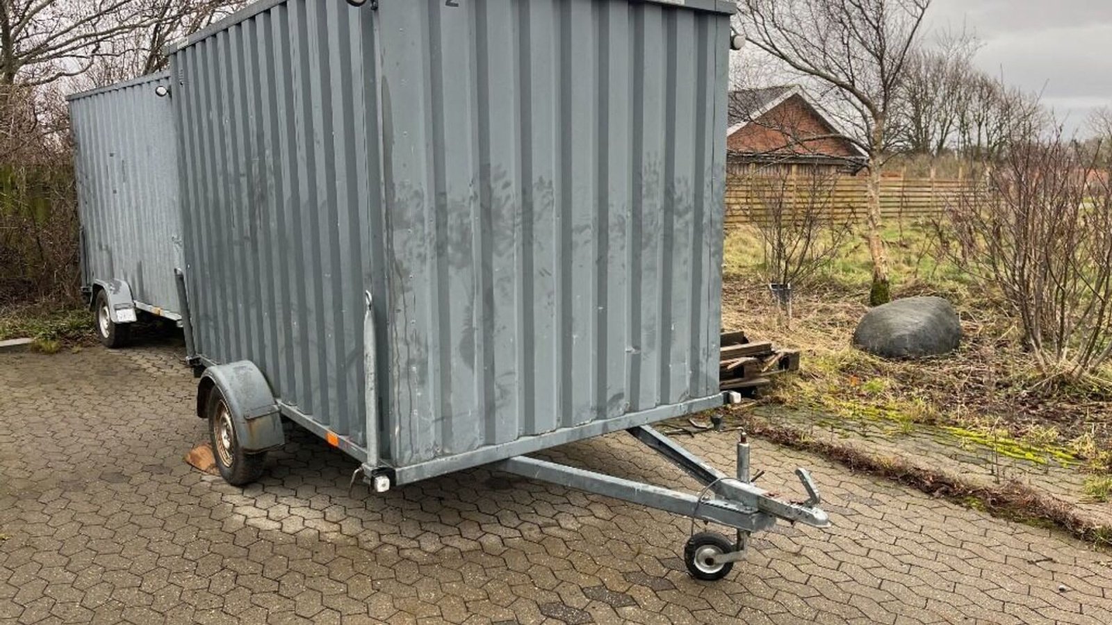 PKW-Anhänger Türe ait Variant Lukket Materiale trailer METAL, Gebrauchtmaschine içinde Rødovre (resim 3)