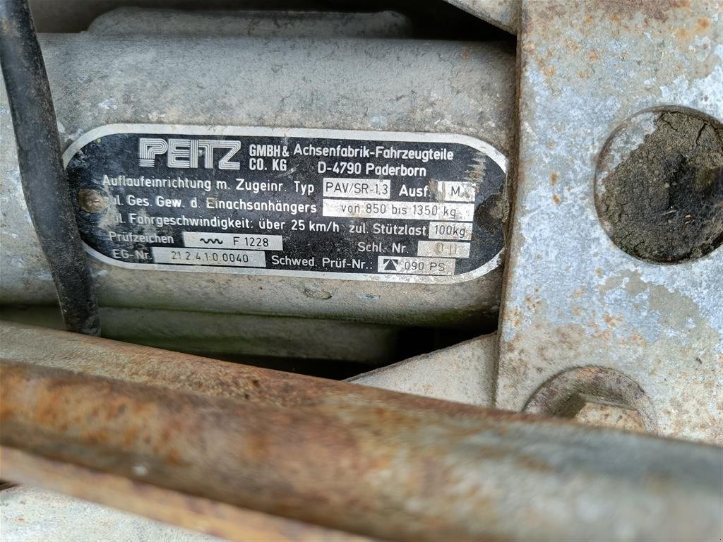 PKW-Anhänger Türe ait Variant Momsfri, Gebrauchtmaschine içinde Egtved (resim 6)