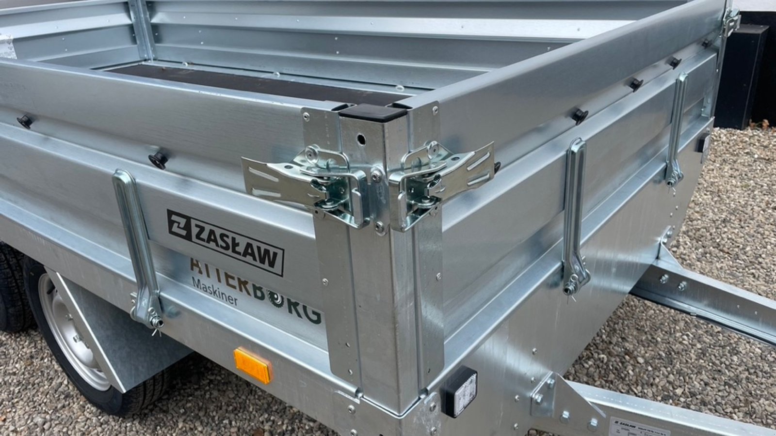 PKW-Anhänger typu Zaslaw HL 300 T  Ladtrailer, Gebrauchtmaschine v Nykøbing Mors (Obrázek 2)