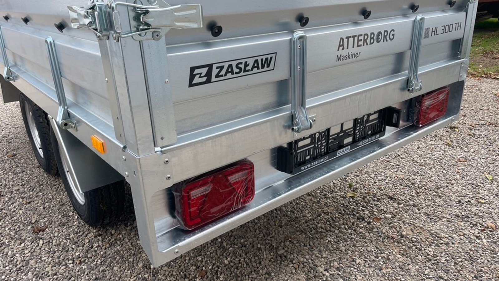 PKW-Anhänger des Typs Zaslaw HL 300TH Ladtrailer, Gebrauchtmaschine in Nykøbing Mors (Bild 3)